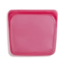 Stasher Reusable Silicone Sandwich Bag (Medium) - Raspberry