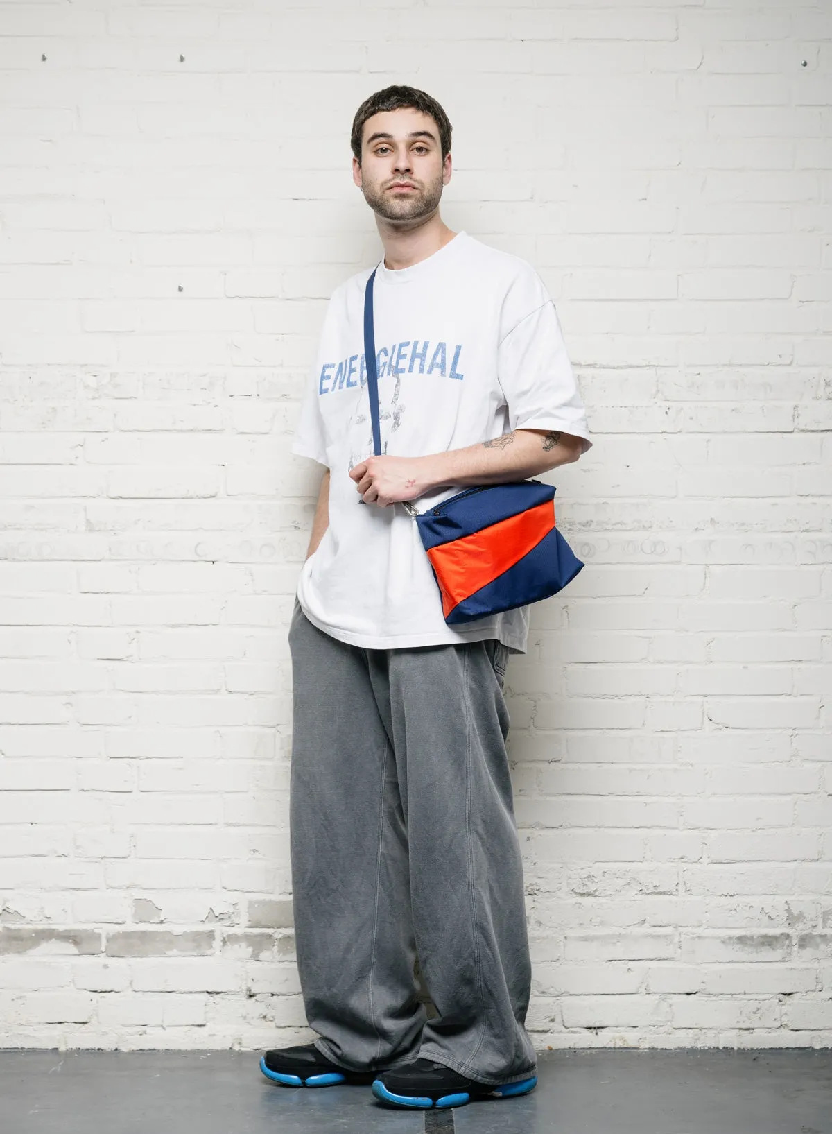 The New Bum Bag Navy & Red Alert Medium