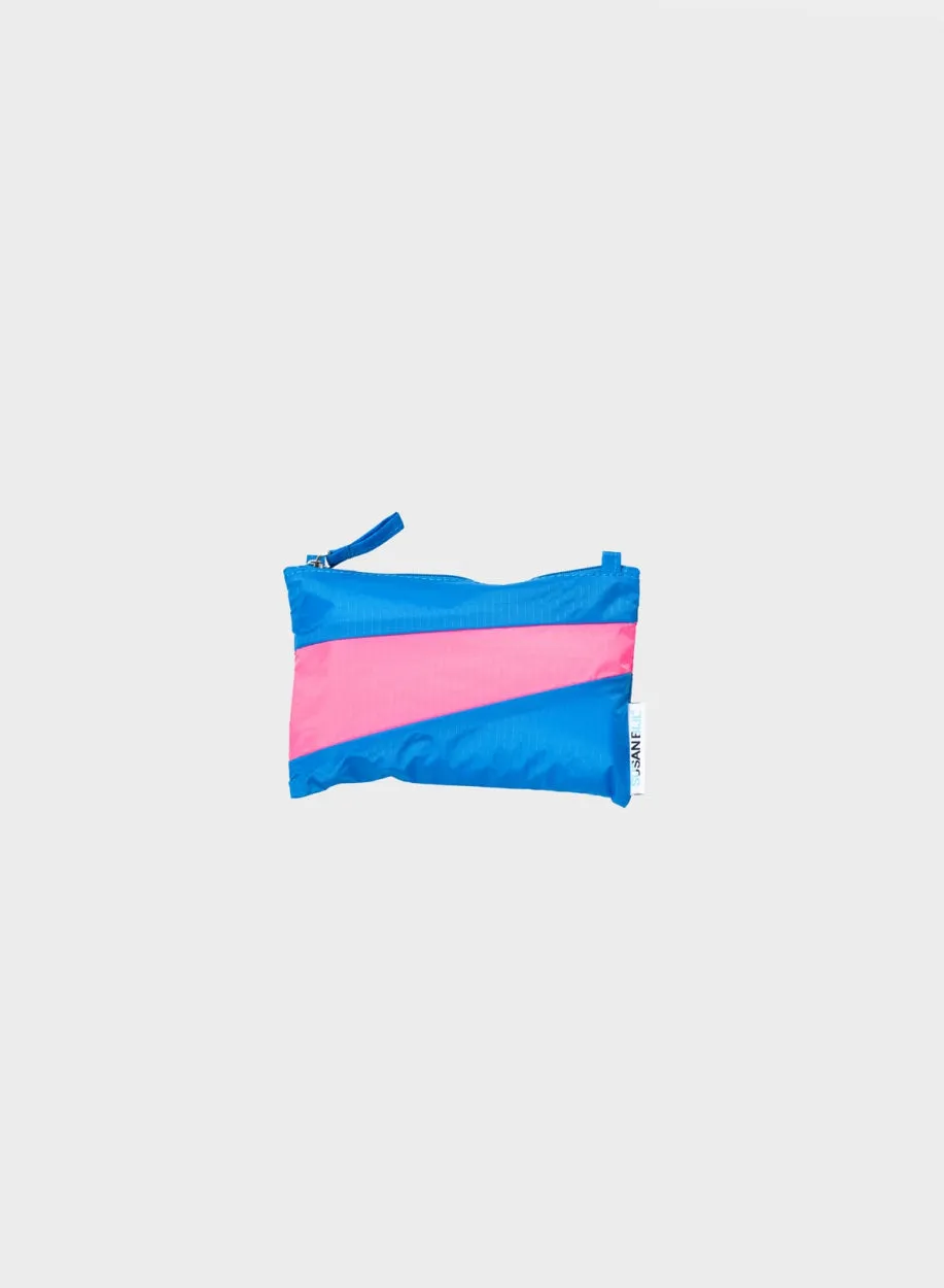 The New Pouch Wave & Fluo Pink Small