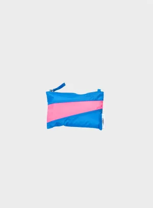 The New Pouch Wave & Fluo Pink Small