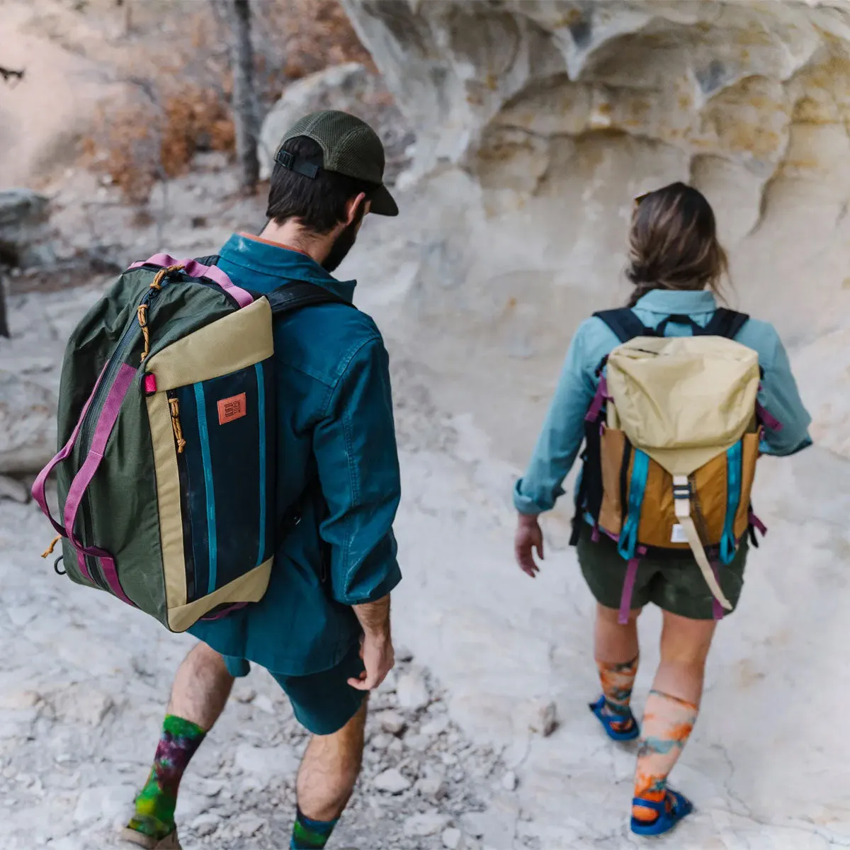 Topo Designs : Mountain Duffel : Olive/Hemp