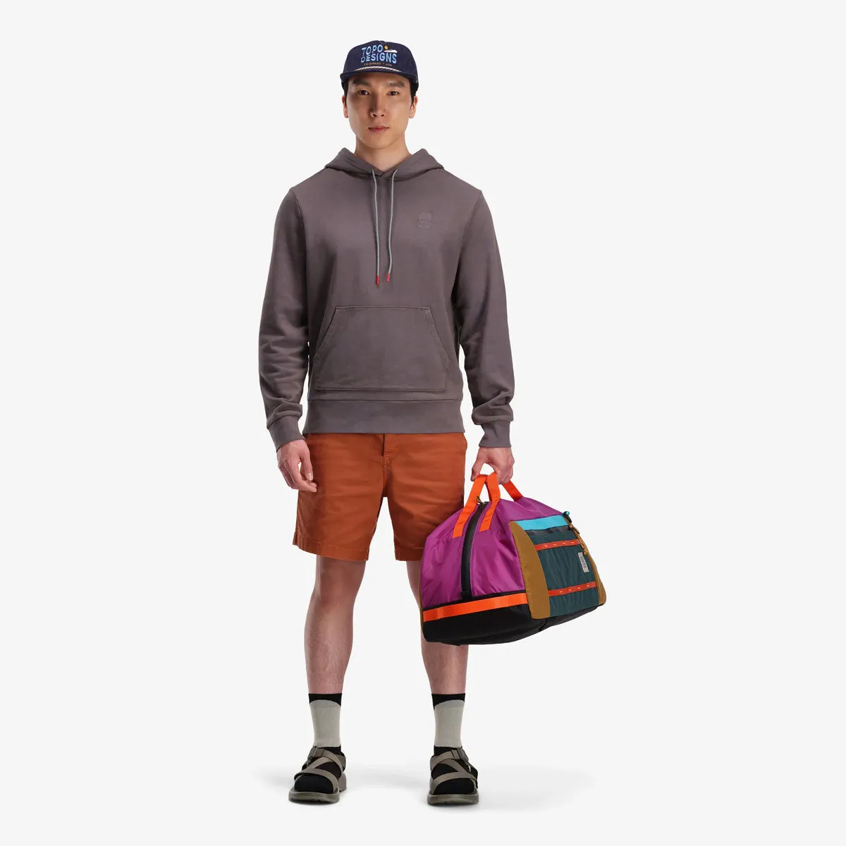 Topo Designs : Mountain Duffel : Olive/Hemp