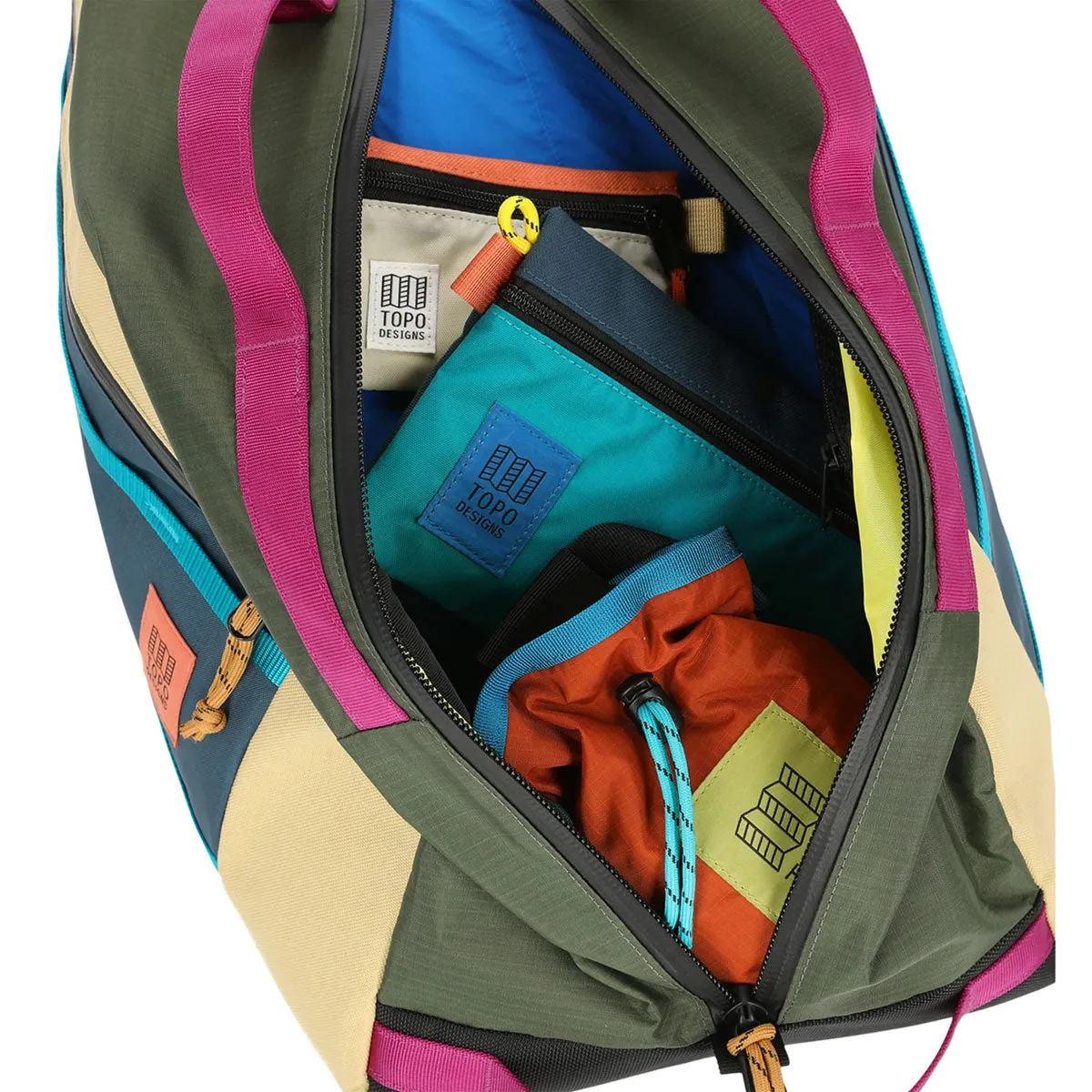 Topo Designs : Mountain Duffel : Olive/Hemp