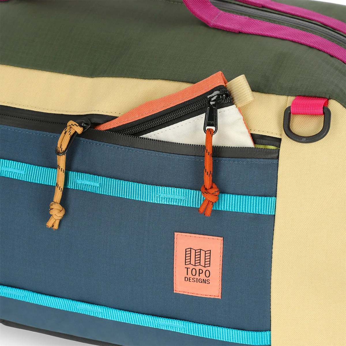 Topo Designs : Mountain Duffel : Olive/Hemp