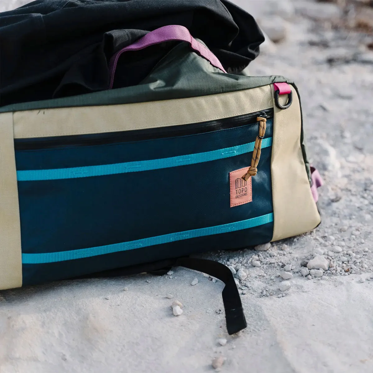 Topo Designs : Mountain Duffel : Olive/Hemp