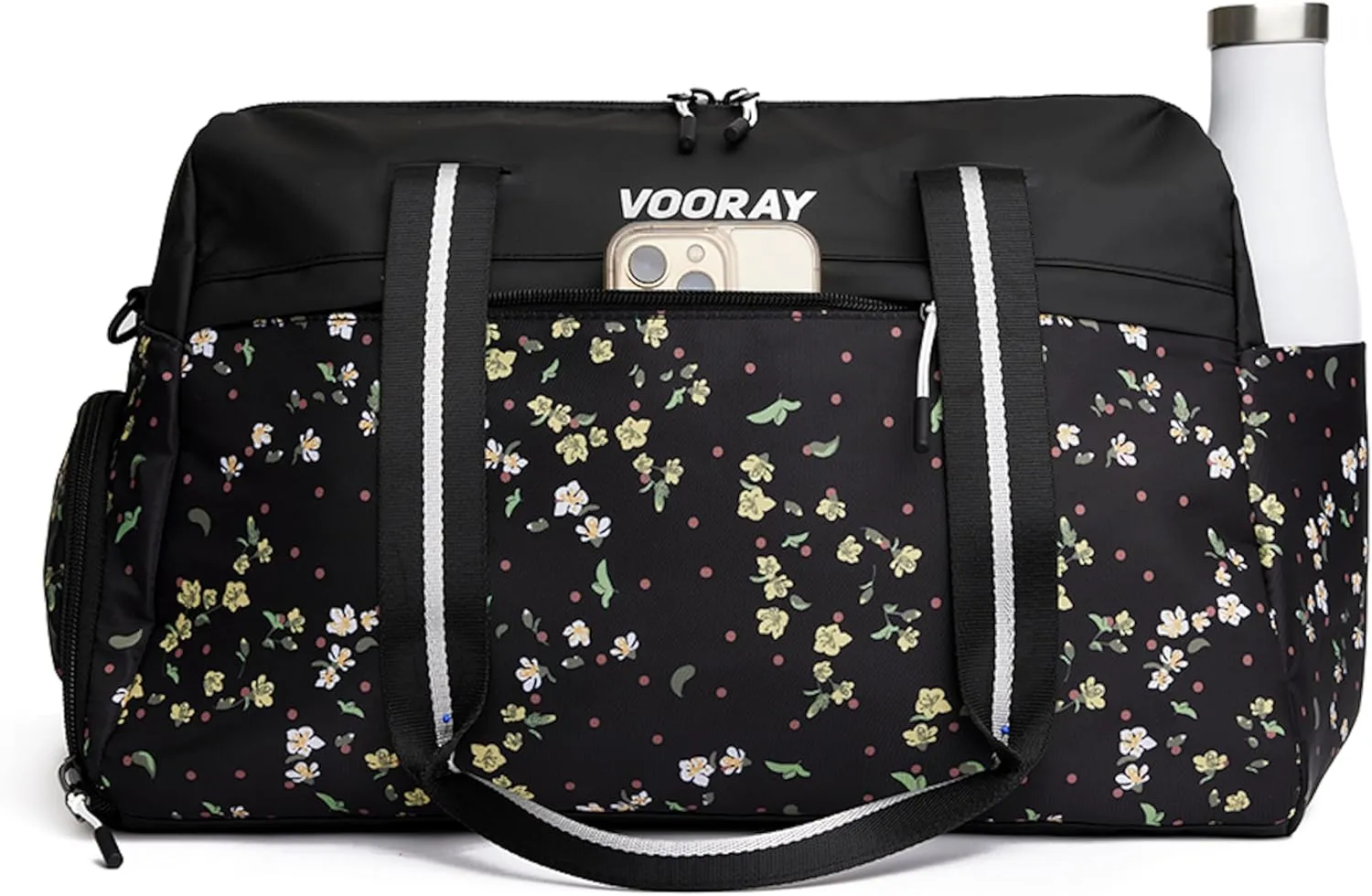 Vooray 25L Trainer Duffel Bag  Lightweight Travel Bag with Shoe Pocket, Ideal for Women and Men, Sports, Gym, Overnight Trips, Football, Traveling, Hospital, and Workouts