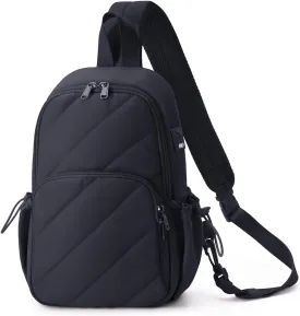 Wandering Nature Featherweight Sling Backpack Crossbody Bag for Women Fits for 11" iPad with Convertible Padded Strap, Multiple Pockets, Ideal for College, Work Commute, Travel, Everyday Errands